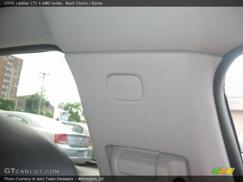Black Cherry / Ebony 2008 Cadillac CTS 4 AWD Sedan