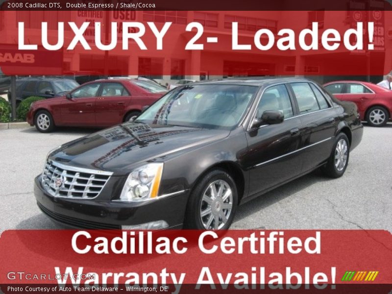 Double Espresso / Shale/Cocoa 2008 Cadillac DTS