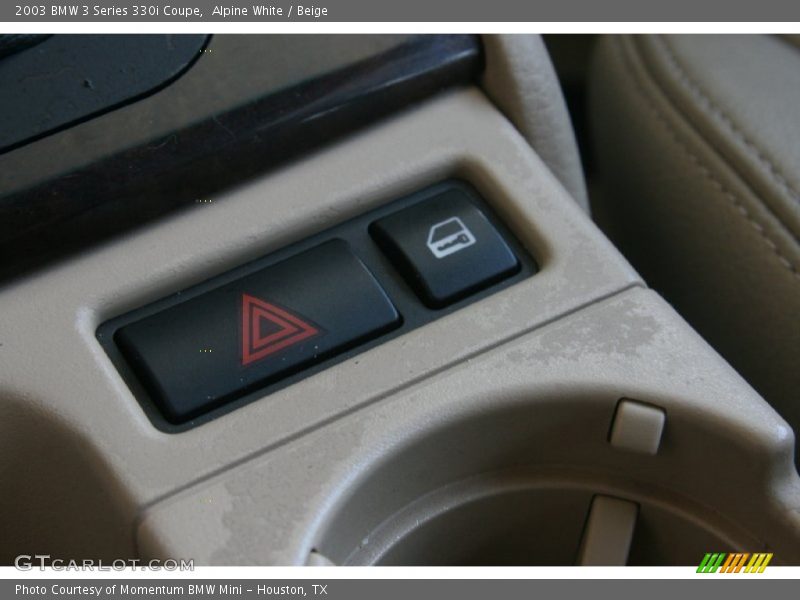 Alpine White / Beige 2003 BMW 3 Series 330i Coupe