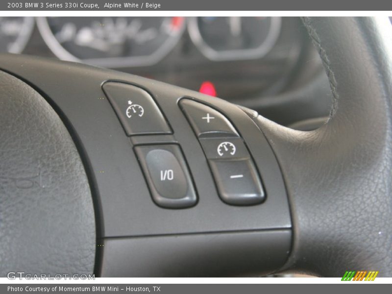 Controls of 2003 3 Series 330i Coupe