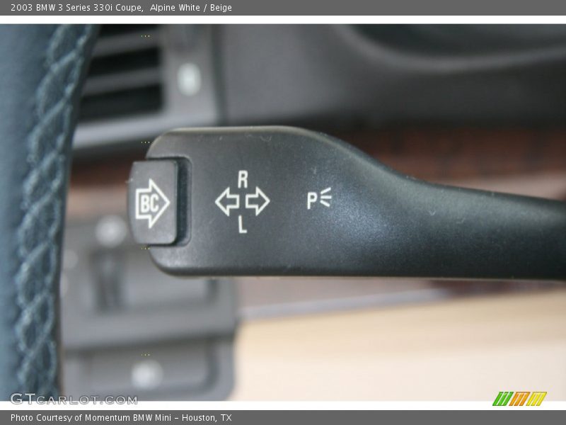 Controls of 2003 3 Series 330i Coupe