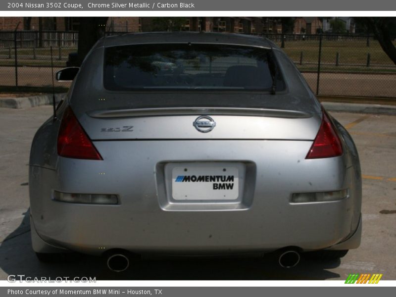 Chrome Silver Metallic / Carbon Black 2004 Nissan 350Z Coupe