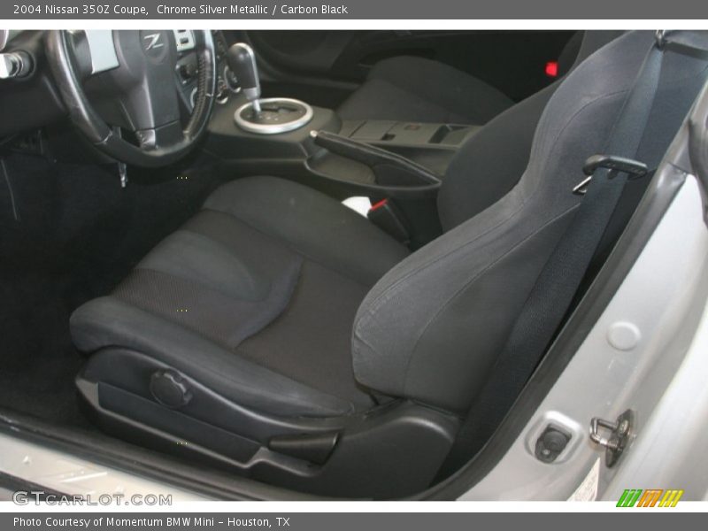 Chrome Silver Metallic / Carbon Black 2004 Nissan 350Z Coupe