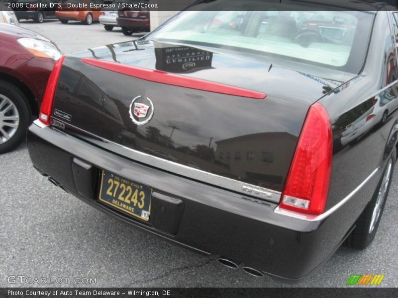 Double Espresso / Shale/Cocoa 2008 Cadillac DTS