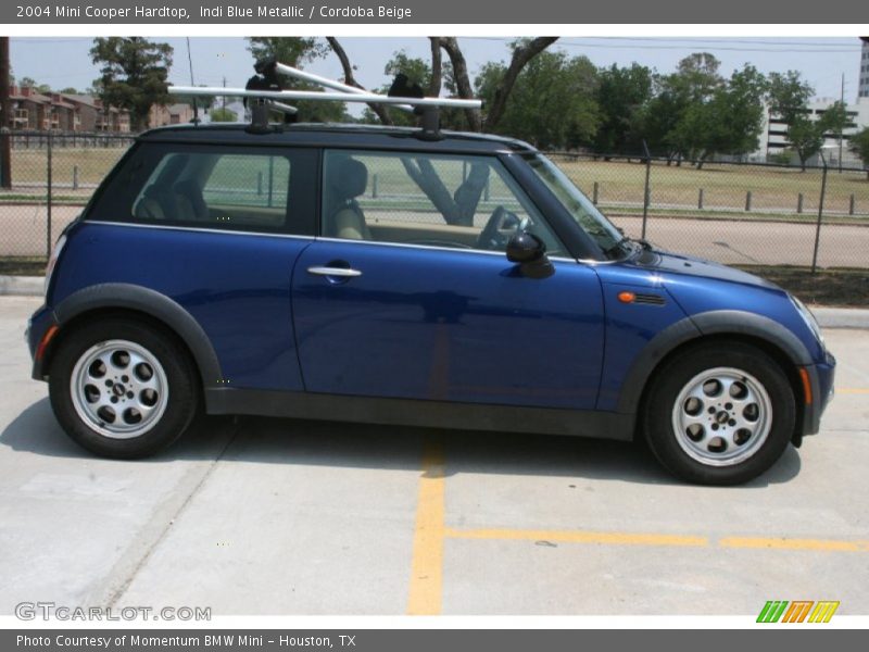 Indi Blue Metallic / Cordoba Beige 2004 Mini Cooper Hardtop
