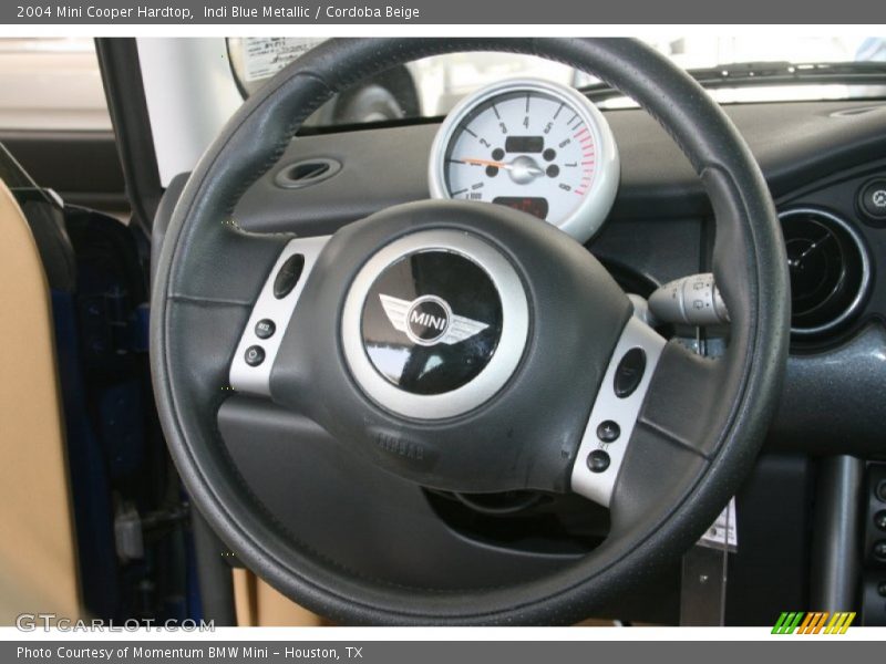 Indi Blue Metallic / Cordoba Beige 2004 Mini Cooper Hardtop
