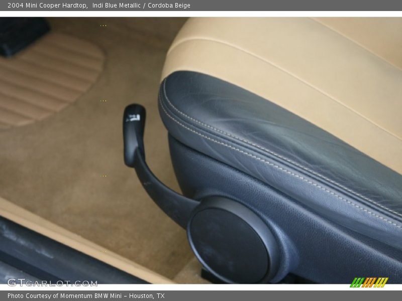 Indi Blue Metallic / Cordoba Beige 2004 Mini Cooper Hardtop