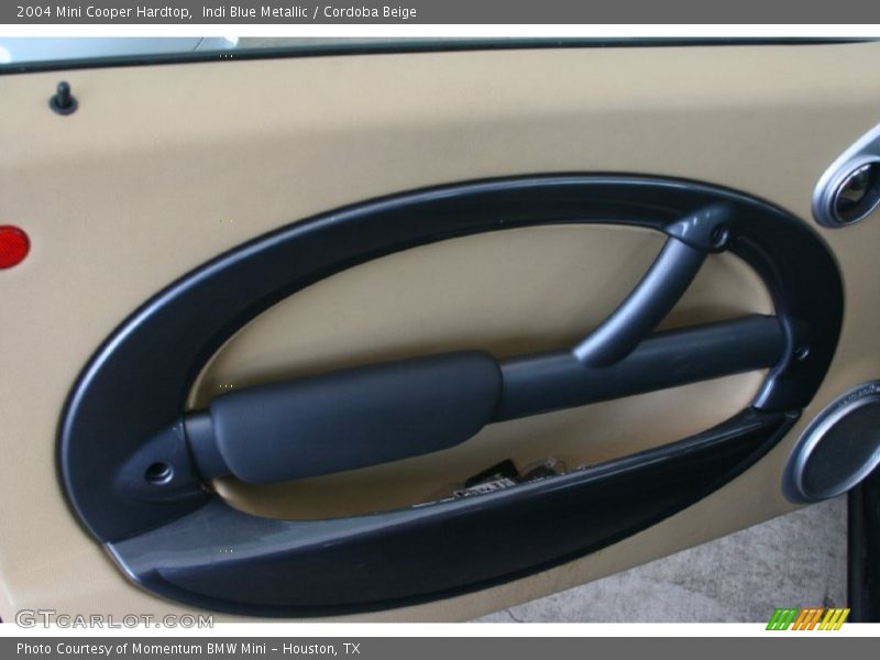 Indi Blue Metallic / Cordoba Beige 2004 Mini Cooper Hardtop