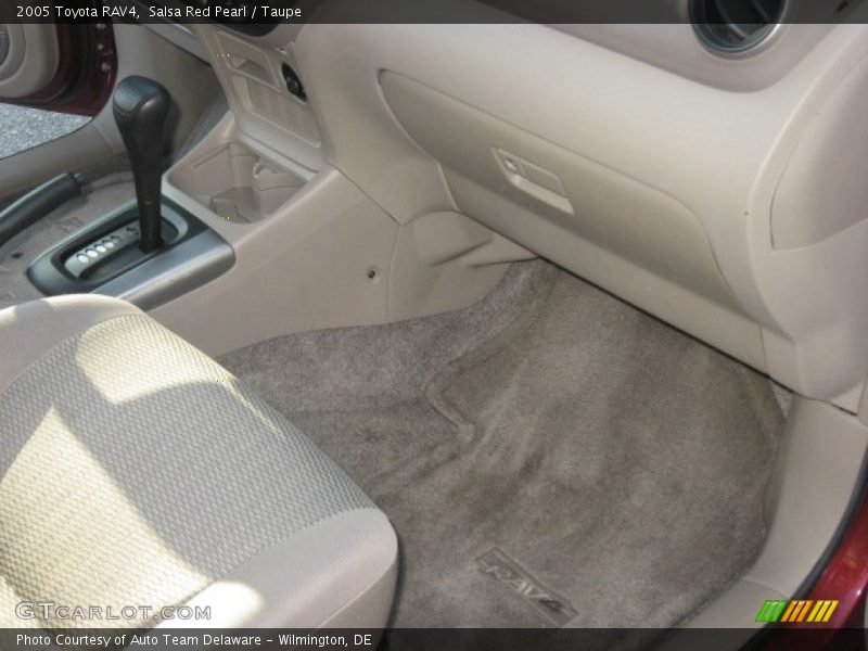 Salsa Red Pearl / Taupe 2005 Toyota RAV4