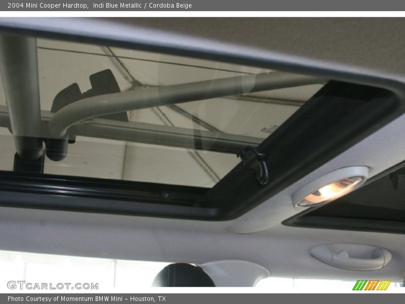 Indi Blue Metallic / Cordoba Beige 2004 Mini Cooper Hardtop
