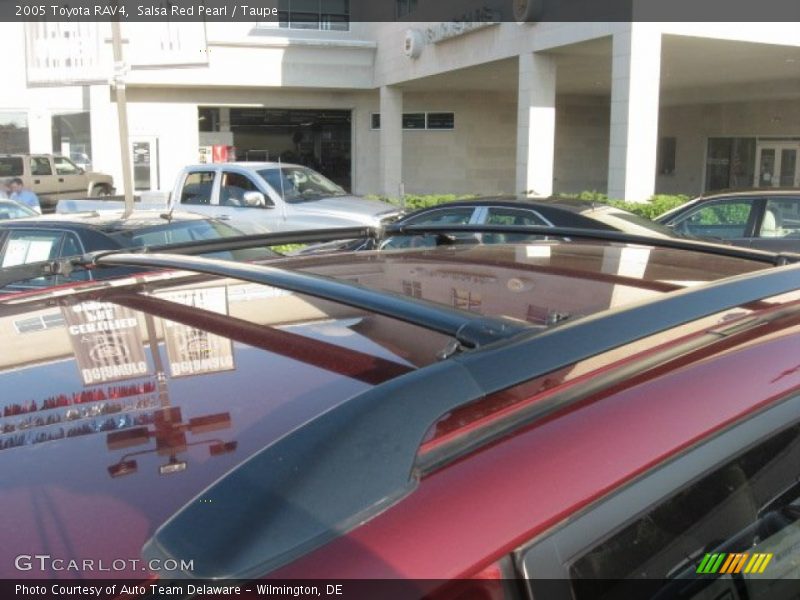Salsa Red Pearl / Taupe 2005 Toyota RAV4