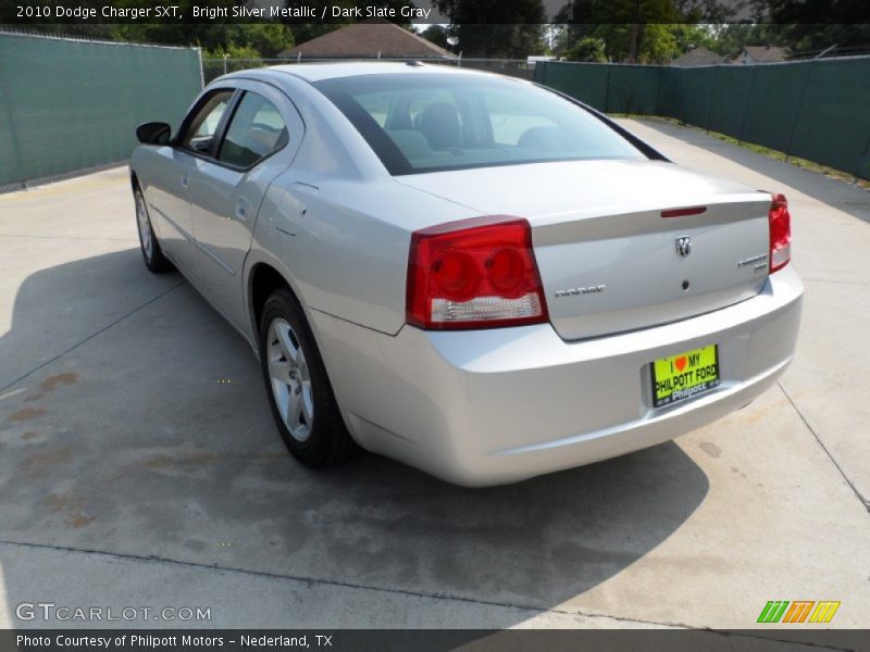 Bright Silver Metallic / Dark Slate Gray 2010 Dodge Charger SXT