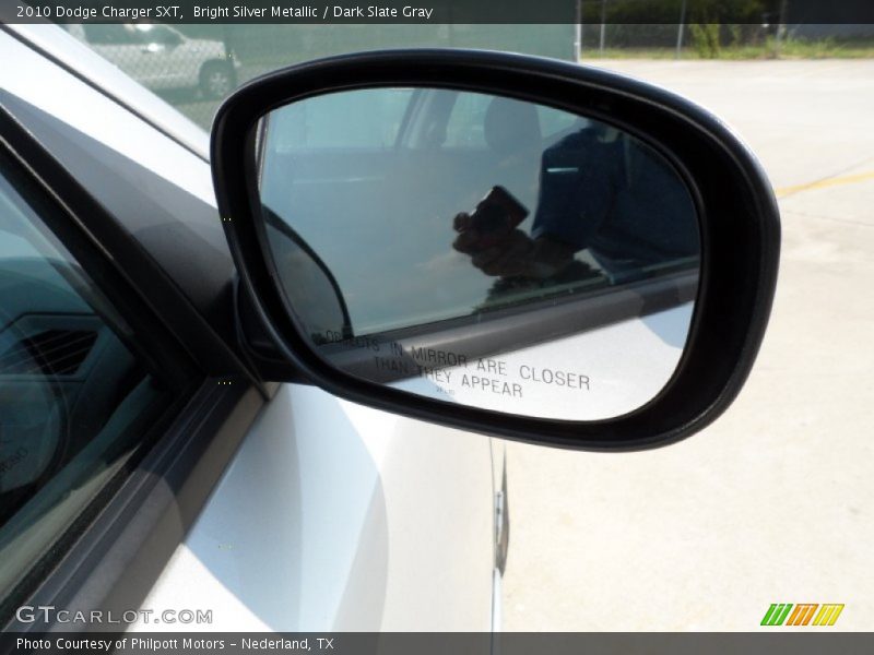 Bright Silver Metallic / Dark Slate Gray 2010 Dodge Charger SXT