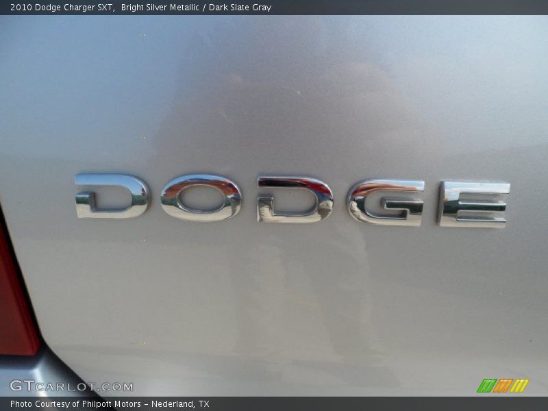 Bright Silver Metallic / Dark Slate Gray 2010 Dodge Charger SXT