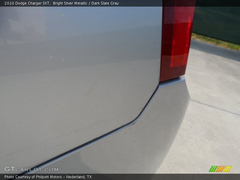 Bright Silver Metallic / Dark Slate Gray 2010 Dodge Charger SXT