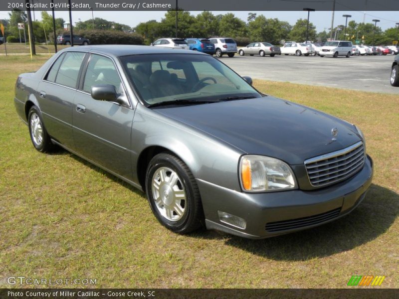 Thunder Gray / Cashmere 2004 Cadillac DeVille Sedan