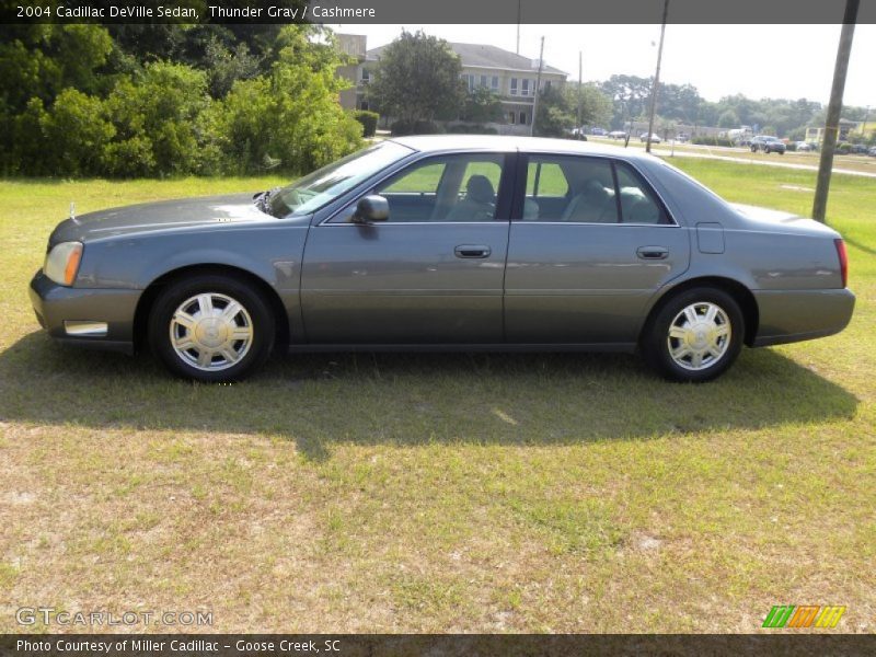Thunder Gray / Cashmere 2004 Cadillac DeVille Sedan