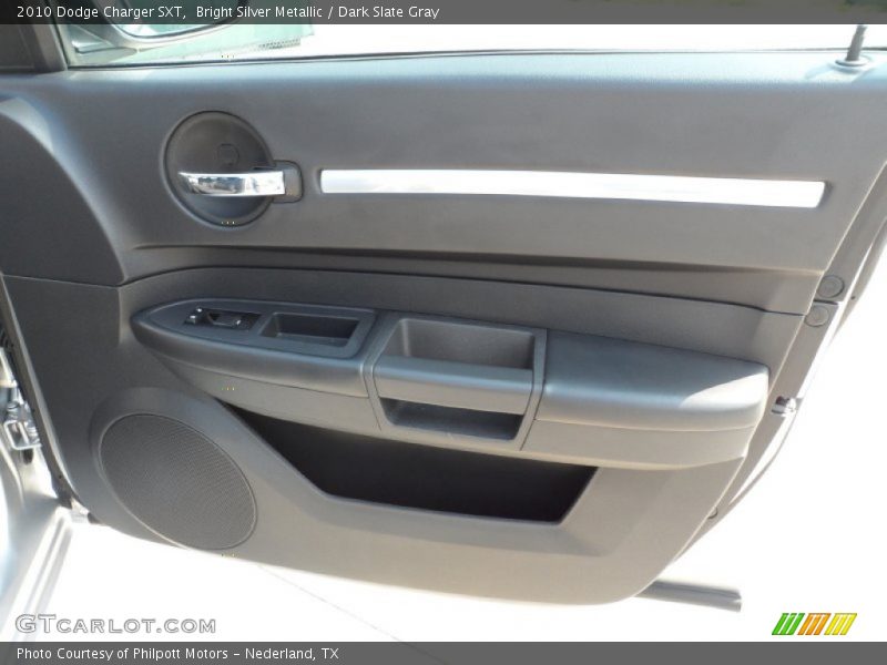 Bright Silver Metallic / Dark Slate Gray 2010 Dodge Charger SXT