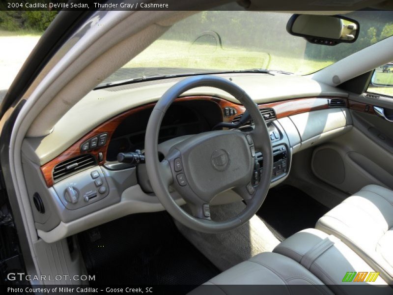 Thunder Gray / Cashmere 2004 Cadillac DeVille Sedan