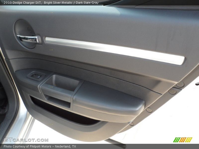 Bright Silver Metallic / Dark Slate Gray 2010 Dodge Charger SXT