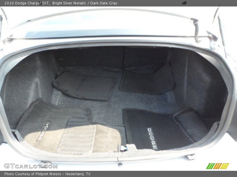 Bright Silver Metallic / Dark Slate Gray 2010 Dodge Charger SXT