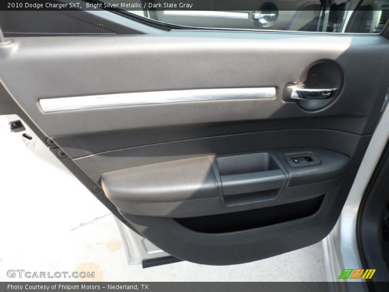 Bright Silver Metallic / Dark Slate Gray 2010 Dodge Charger SXT