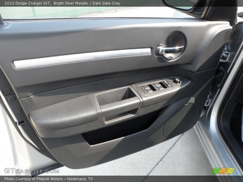 Bright Silver Metallic / Dark Slate Gray 2010 Dodge Charger SXT