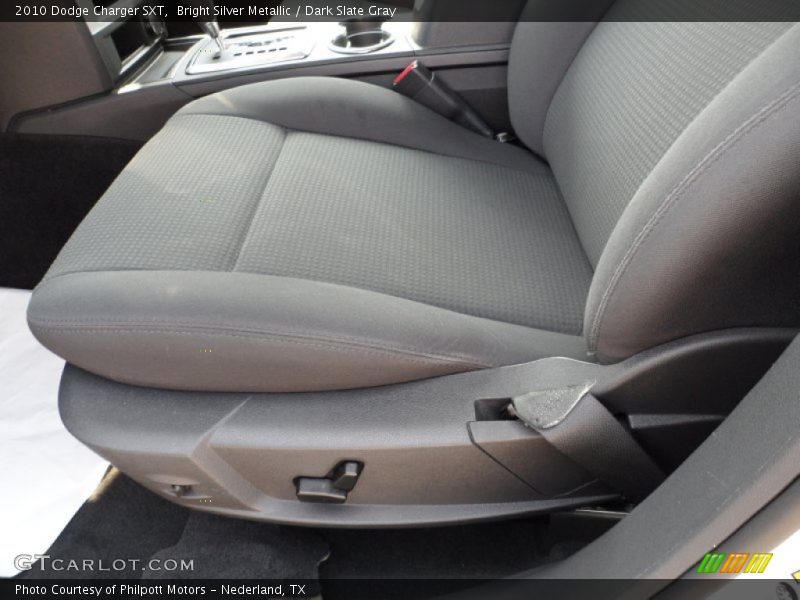 Bright Silver Metallic / Dark Slate Gray 2010 Dodge Charger SXT