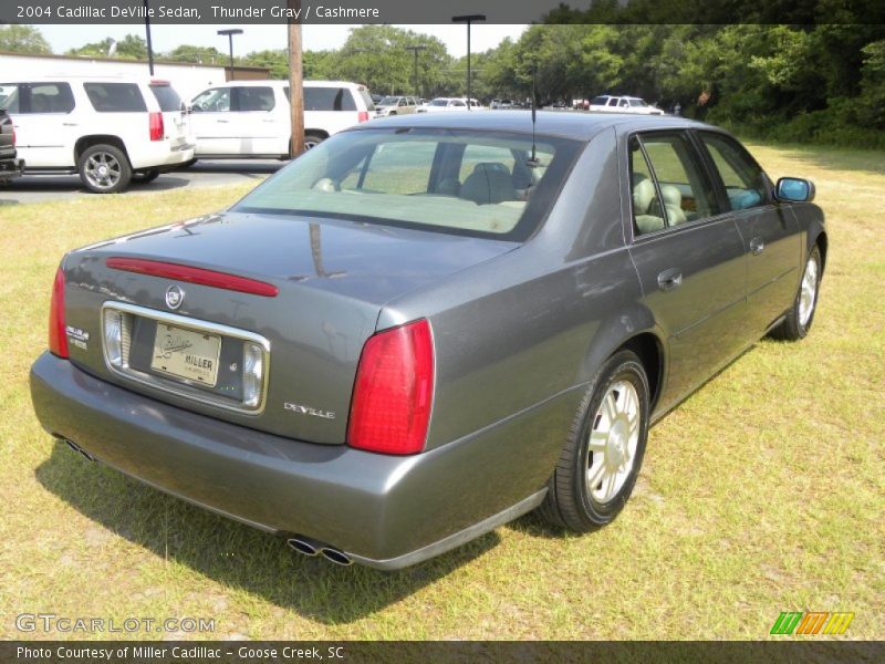 Thunder Gray / Cashmere 2004 Cadillac DeVille Sedan