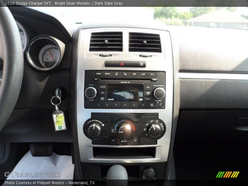 Bright Silver Metallic / Dark Slate Gray 2010 Dodge Charger SXT