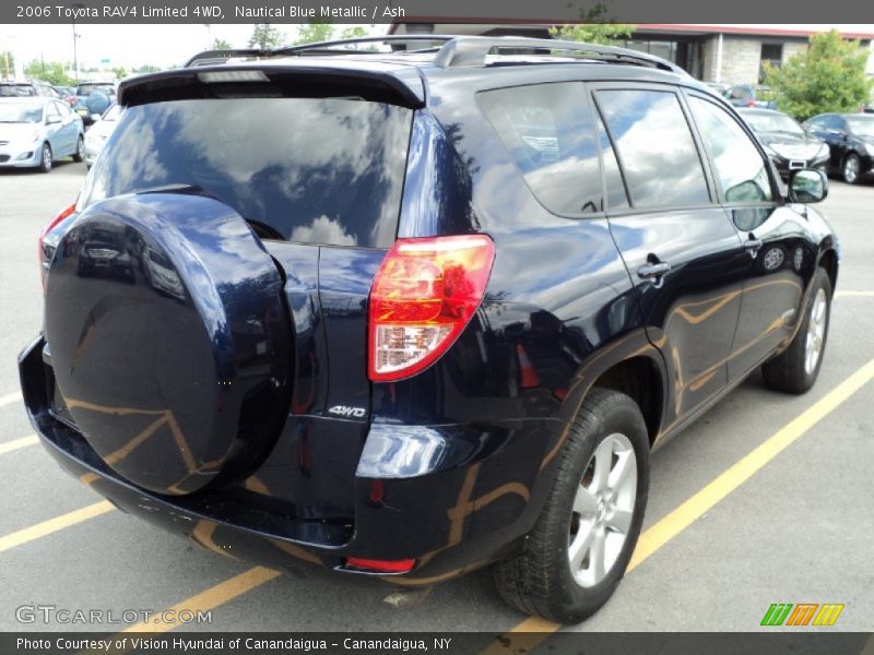 Nautical Blue Metallic / Ash 2006 Toyota RAV4 Limited 4WD