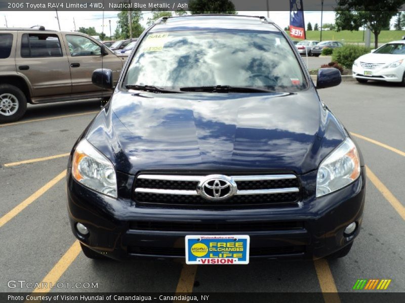 Nautical Blue Metallic / Ash 2006 Toyota RAV4 Limited 4WD