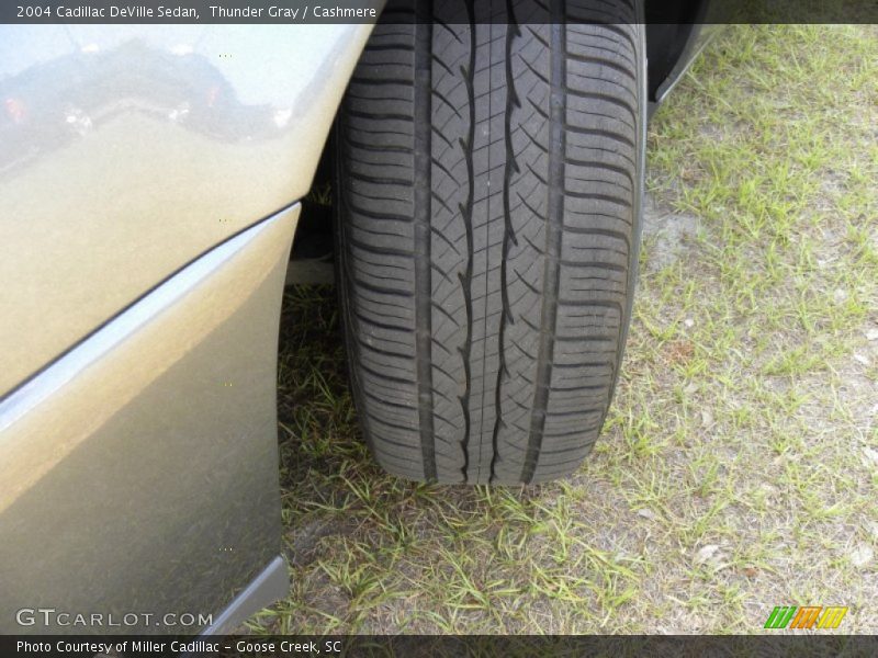 Thunder Gray / Cashmere 2004 Cadillac DeVille Sedan