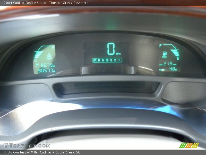 Thunder Gray / Cashmere 2004 Cadillac DeVille Sedan