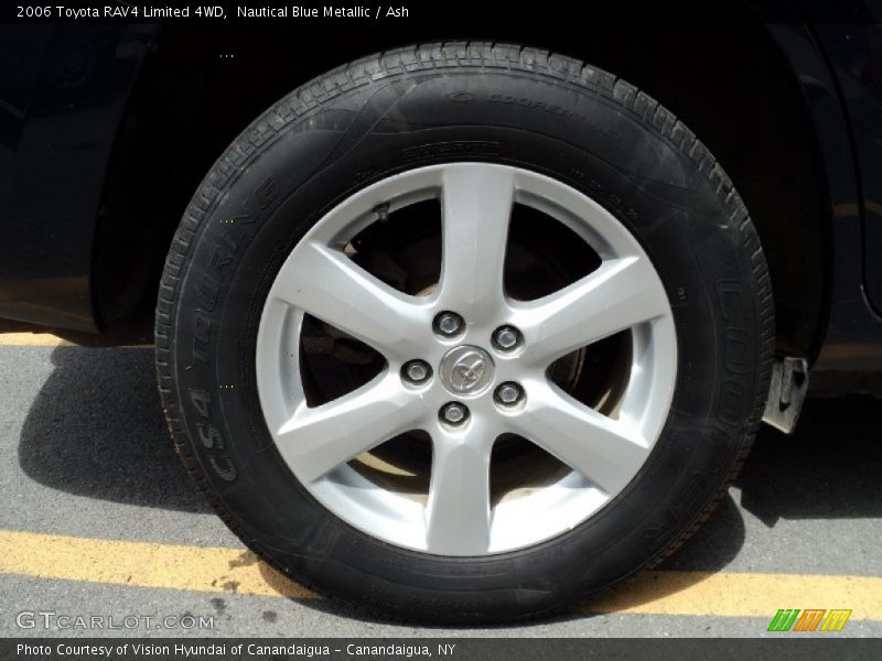 Nautical Blue Metallic / Ash 2006 Toyota RAV4 Limited 4WD