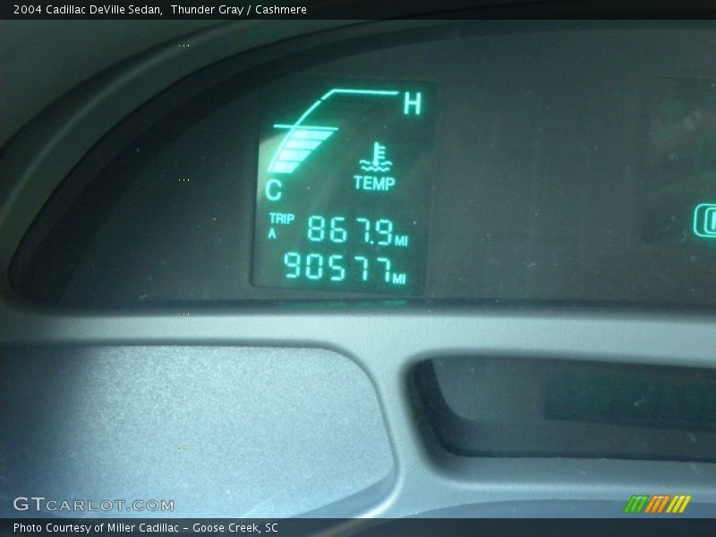 Thunder Gray / Cashmere 2004 Cadillac DeVille Sedan
