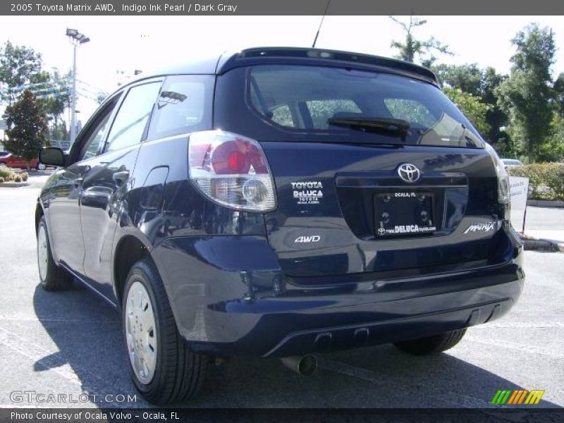 Indigo Ink Pearl / Dark Gray 2005 Toyota Matrix AWD