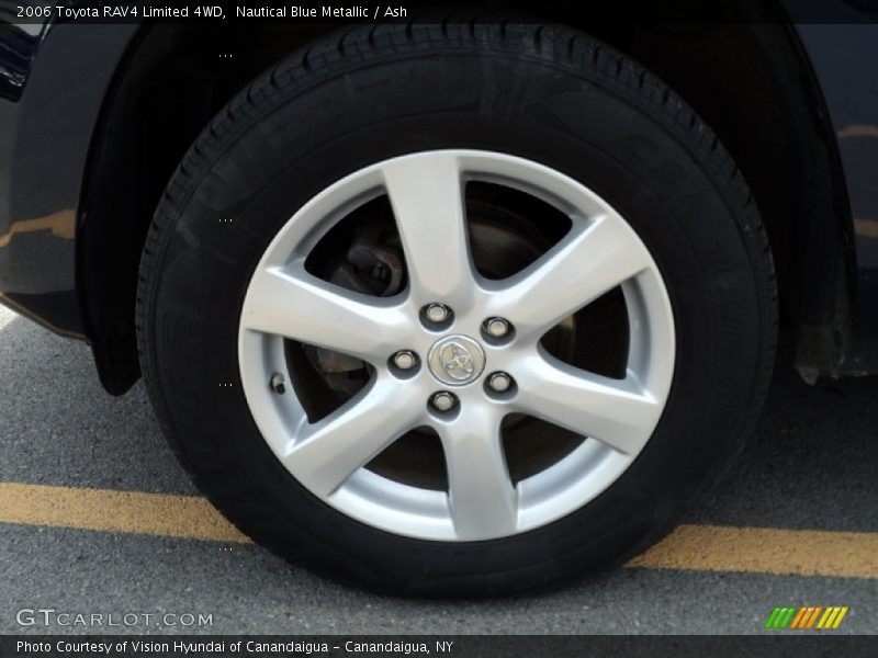 Nautical Blue Metallic / Ash 2006 Toyota RAV4 Limited 4WD
