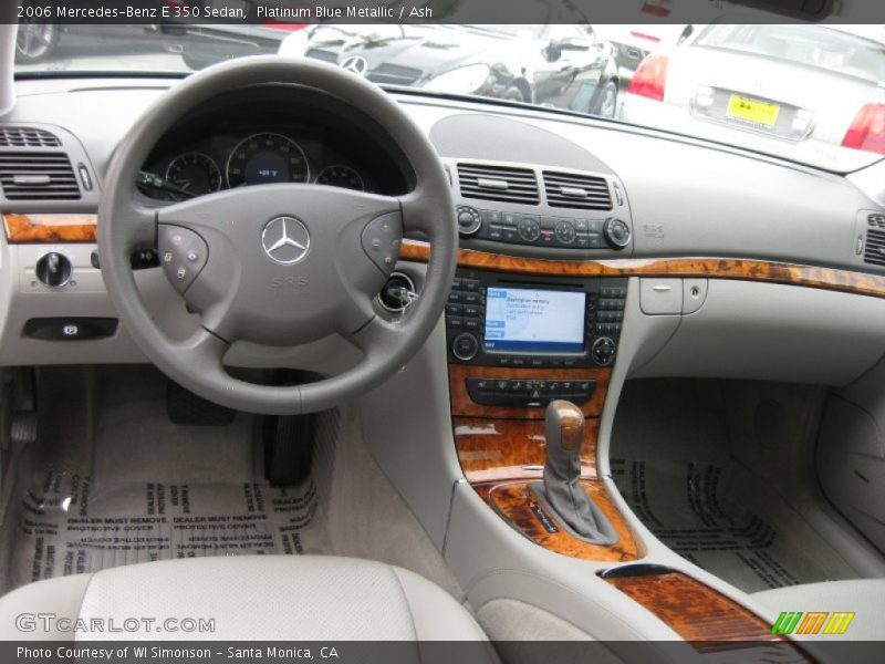 Platinum Blue Metallic / Ash 2006 Mercedes-Benz E 350 Sedan