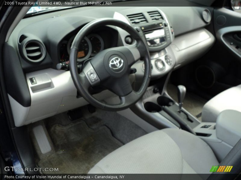 Nautical Blue Metallic / Ash 2006 Toyota RAV4 Limited 4WD