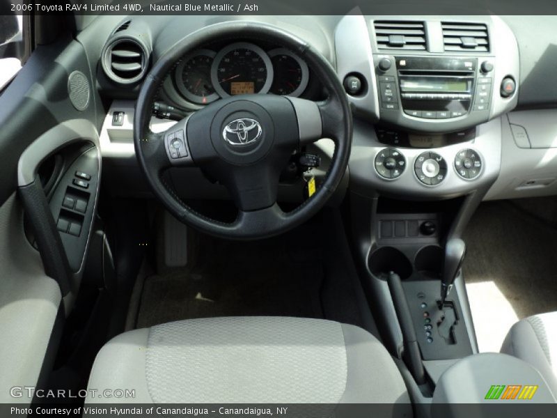 Nautical Blue Metallic / Ash 2006 Toyota RAV4 Limited 4WD