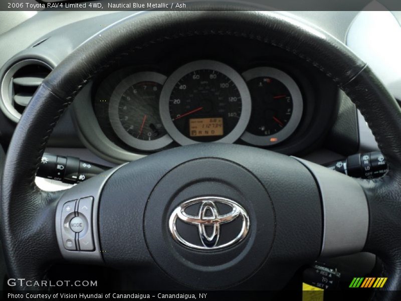 Nautical Blue Metallic / Ash 2006 Toyota RAV4 Limited 4WD