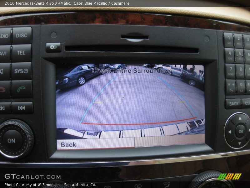 Capri Blue Metallic / Cashmere 2010 Mercedes-Benz R 350 4Matic