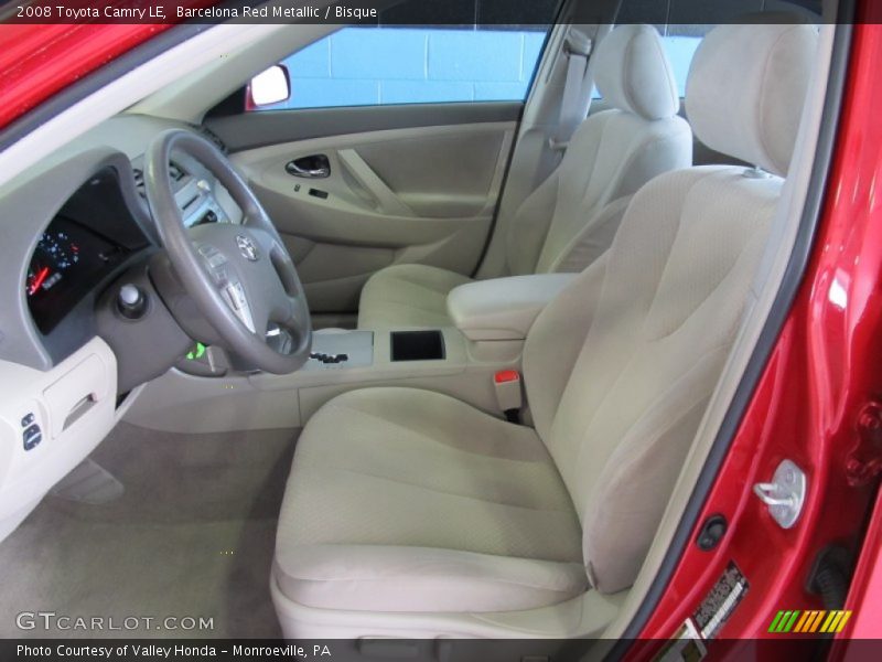 Barcelona Red Metallic / Bisque 2008 Toyota Camry LE