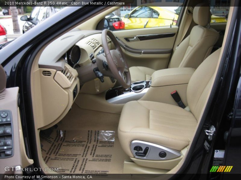  2010 R 350 4Matic Cashmere Interior