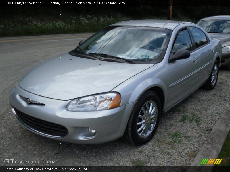 Bright Silver Metallic / Dark Slate Gray 2001 Chrysler Sebring LXi Sedan