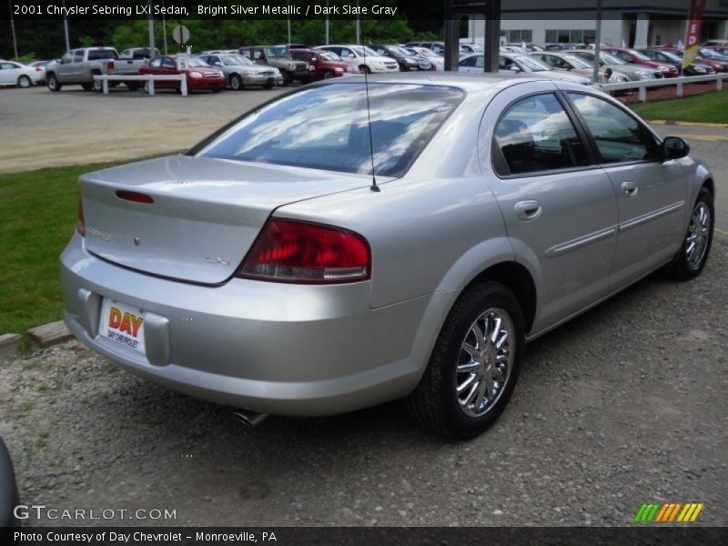 Bright Silver Metallic / Dark Slate Gray 2001 Chrysler Sebring LXi Sedan