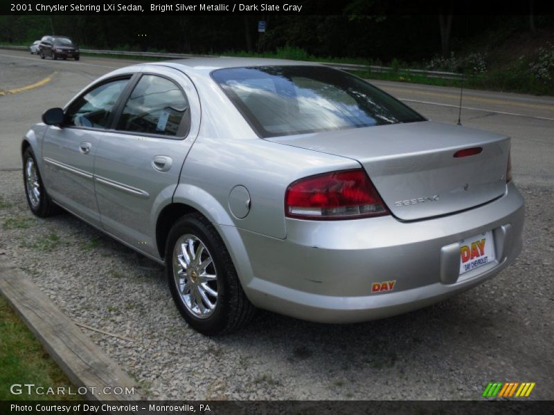 Bright Silver Metallic / Dark Slate Gray 2001 Chrysler Sebring LXi Sedan