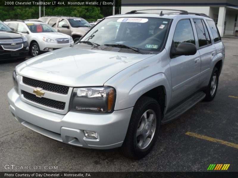 Moondust Metallic / Ebony 2008 Chevrolet TrailBlazer LT 4x4