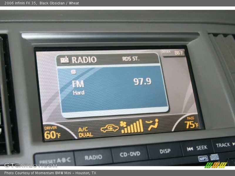 Black Obsidian / Wheat 2006 Infiniti FX 35